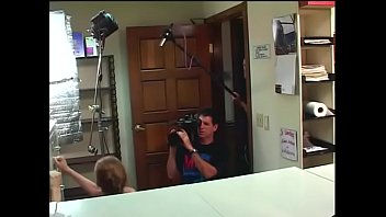 Behind the scenes footage of porn stars on and off camera