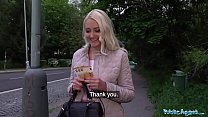 Public Agent Blonde sexy Helena craves Czech holiday dick